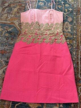 Lilly Pulitzer Kade Pink Tropics Dress